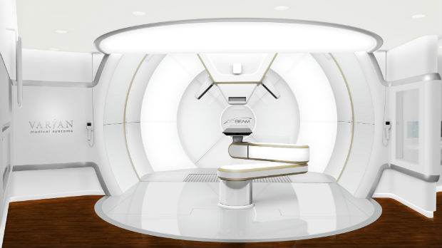 proton beam via varian