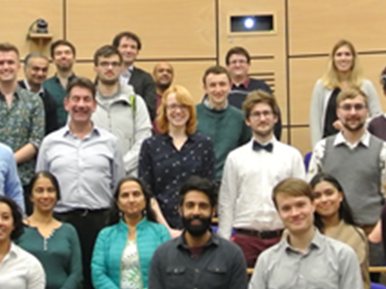 Group photo of the staff and students of the JAI taken at the annual JAI Fest held at RHUL in 2019