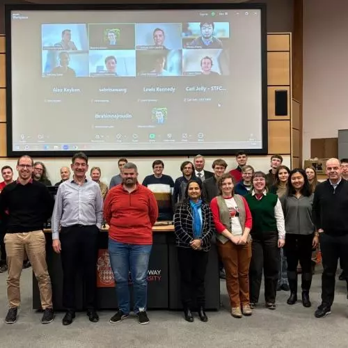 A photo of the JAI members at JAI Fest 2024 at RHUL