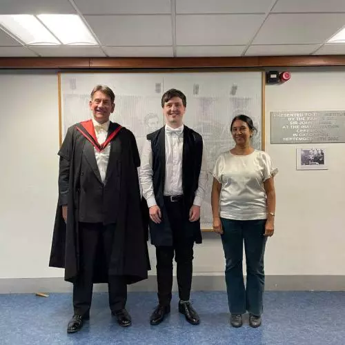 Cameron Robertson and examiners