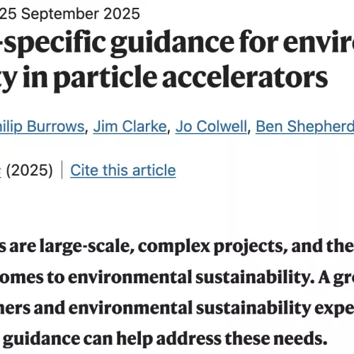 NRP sustainability guidelines
