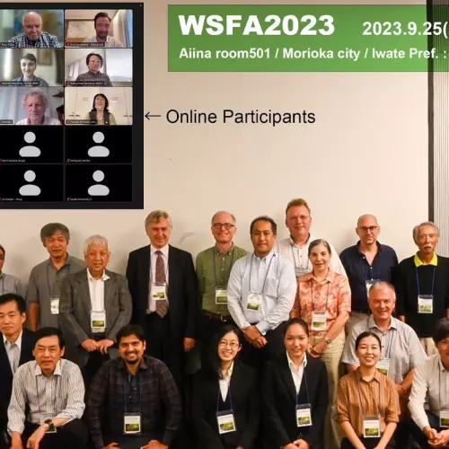 Group photo of the participants at WSFA2023